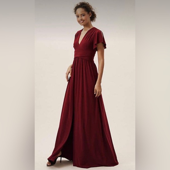 BHLDN Mendoza Red Dress Size